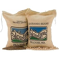 Garbanzo Beans • Pardina Lentils • 100% Desiccant Free • 10 LBS • Non-GMO Project Verified • 10 LBS • 100% Non…