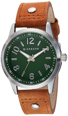 Giordano Analog Green Dial Mens Watch - A1053-04