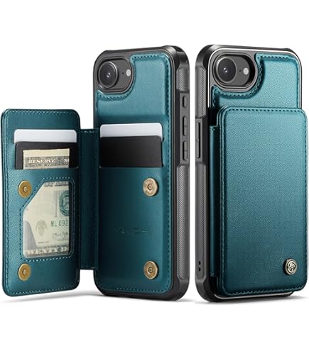 Funda Para IPhone 16e, A Prueba De Golpes, De Piel De Primera Calidad