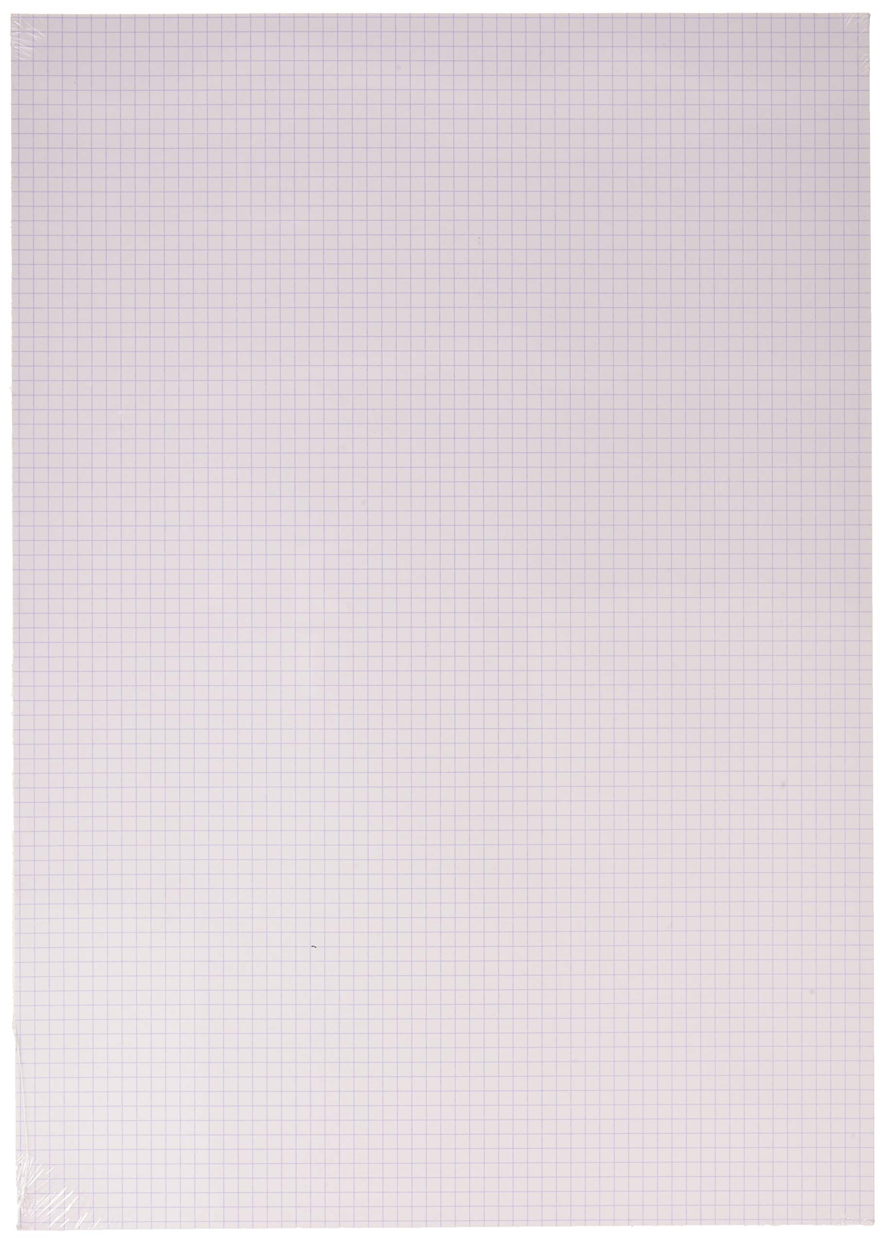 Clairefontaine 975186C Bristol Pack - 20 Sheets of Extra Smooth White Small Square Grid Bristol Paper - A3 29.7x42 cm 205g - Ideal for Technical Drawing
