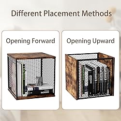 Ksuefao Cube Storage Organizer, Small Bookshelf