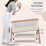 Tutti Bambini CoZee Next To Me Crib & Standalone Baby Cot Walnut/Ecru view 7