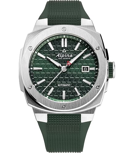 Amazon.com: Alpina Men's Automatic Seastrong Watch, Orange Rubber