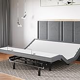 Sven & Son Classic Adjustable Bed Base, Head and Foot Lift, Massage, Under-Bed Lights, USB, Memory, Zero Gravity Smart Frame - King