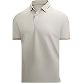 Alex Vando Mens Golf Shirt Moisture Wicking Performance & Polished Style Polo Shirts for Men