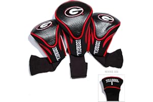 Team Golf NCAA Numbered 1, 3, & X, Fits Oversized Drivers, Utility, Rescue & Fairway Clubs, Velour Lined for Extra Club Protection