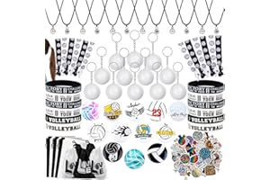 foci cozi 122PCS Volleyball Party Favors- Volleyball Gifts for Team Members, Sports Theme Party Supplies Goodie Bags