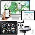 Ambient Weather Falcon WS-8480A Fan Aspirated Smart WiFi Weather Station with Remote Monitoring and Alerts