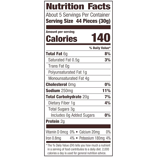 GOLDFISH CRISPS SALT & VINEGAR FLAVORED BAKED CHIP CRACKER SNACKS, 6.25 OZ BAG