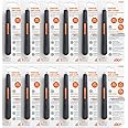 Slice Manual Pen Cutter, Safe Ceramic Box Cutter Lasting 11x Longer than Metal, Box Opener, 12 Pack