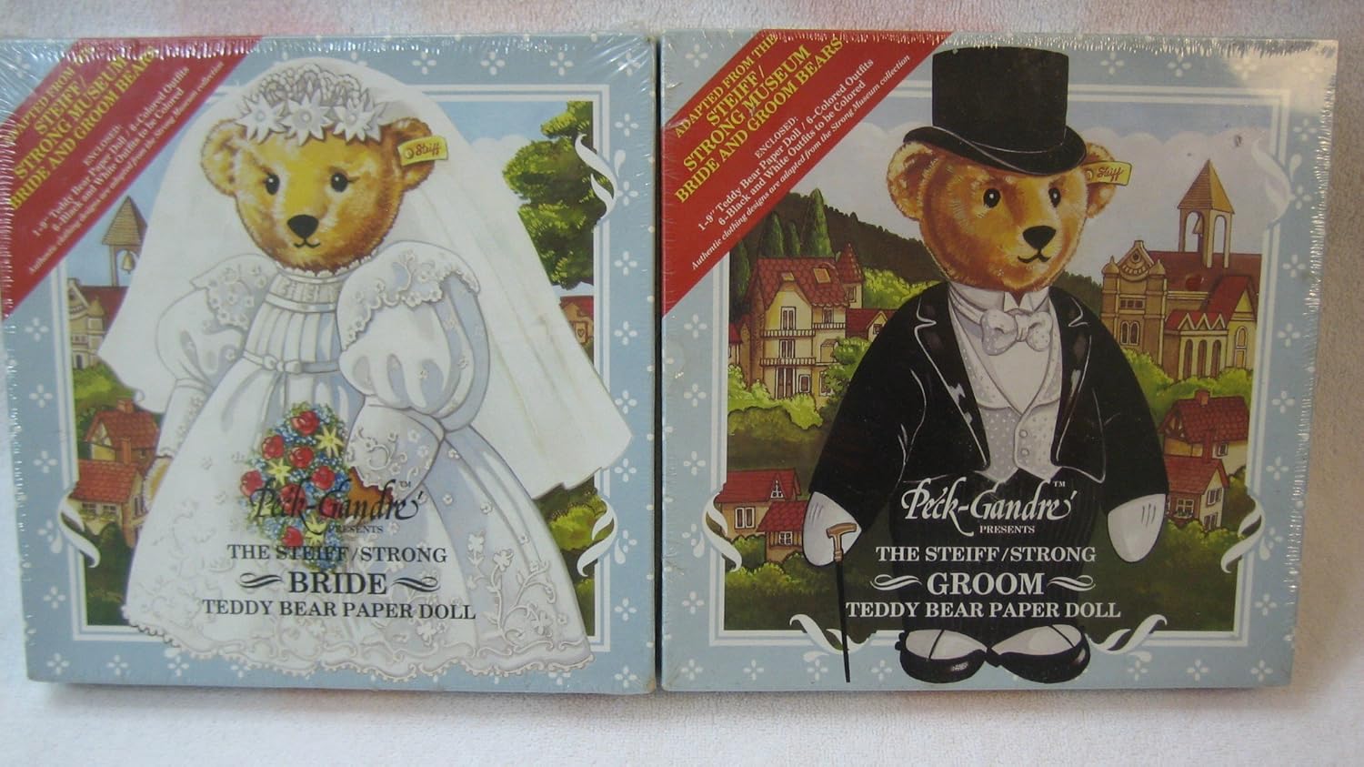 steiff bride and groom bears