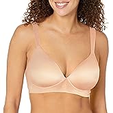 Bali Womens Comfort Revolution Wirefree Bra, Soft Touch Ultimate Wireless Support Bra