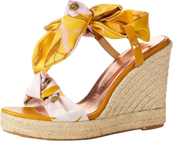 ted baker yellow sandals