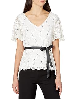 alex evenings petite tops