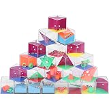 5 Pezzi Serpente Magico Cubo Twist – Giocattolo Puzzle In ABS Colorato – Regalini Per Feste Di Compleanno Bambini