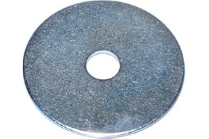 Hard-to-Find Fastener 014973454869 Fender Washers, 3/8 x 2, Piece-10