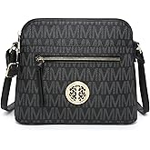 MKP COLLECTION Womens Fashion Crossbody Bag Medium Shoulder Purse with Adjustable Strap Multi Pockets for Travel Daily Use
