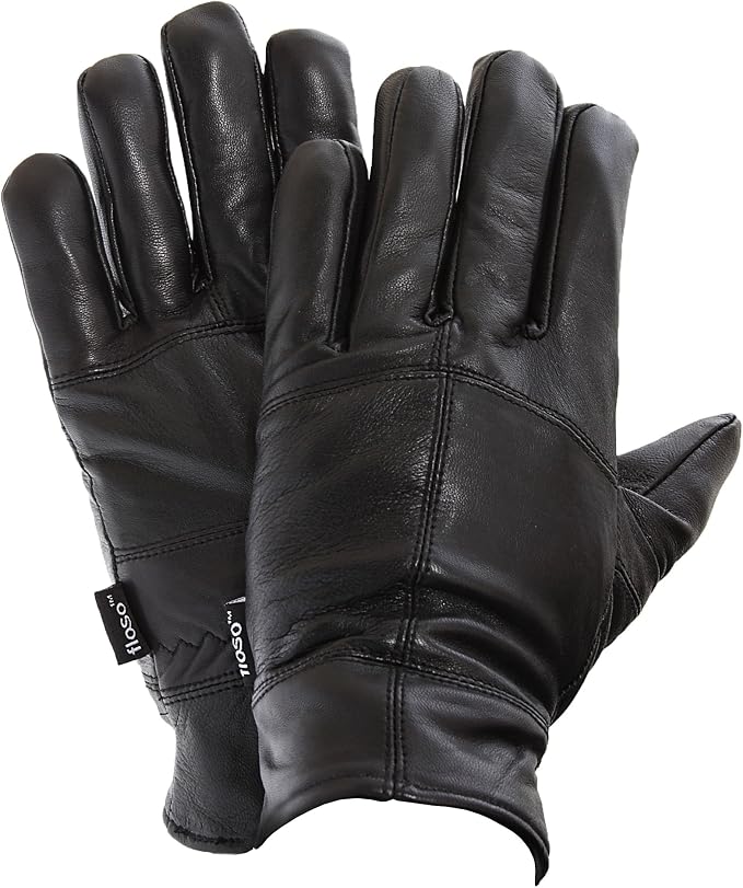 Gants D’hiver Thermiques Thinsulate – Homme, Doublure Chaude, Lavables Machine