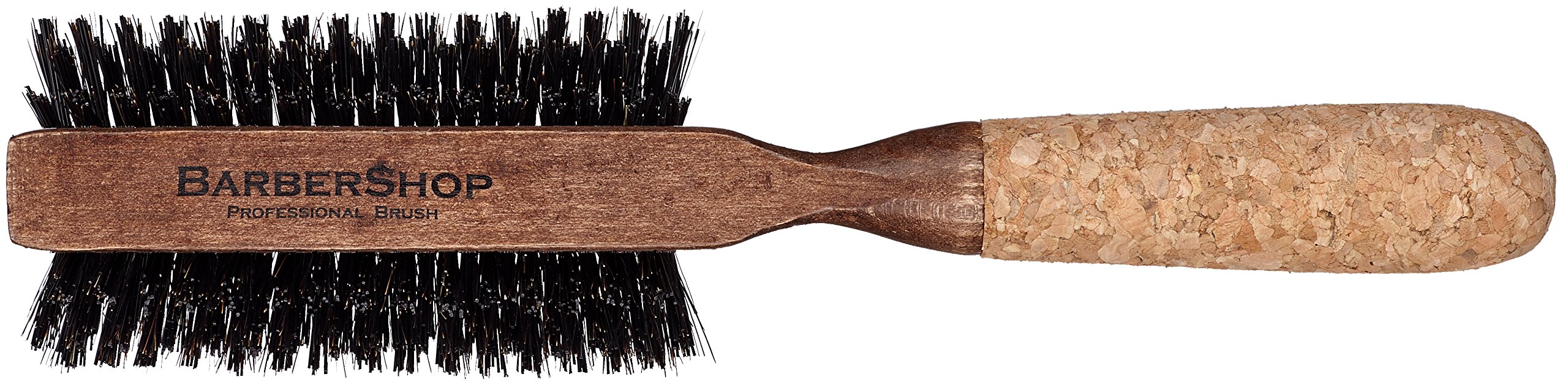 Regincós Half Round Brush, Normal Hair, Unisex, Eco-friendly Cork and Mixed Bristle Material for Volume