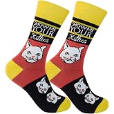 FUNATIC Funny and Snarky Socks with Sayings - Novelty Gifts for Men Women | One Size Fits Most, Premium Cotton Blend, Soft, Fun Gift for Women and Men, Funny Novelty Socks, Christmas Stocking Stuffer
