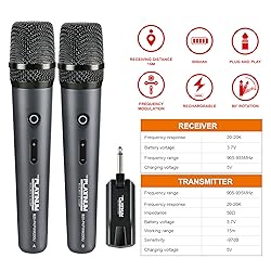 The Platinum Wireless Microphone for mic Input UHF