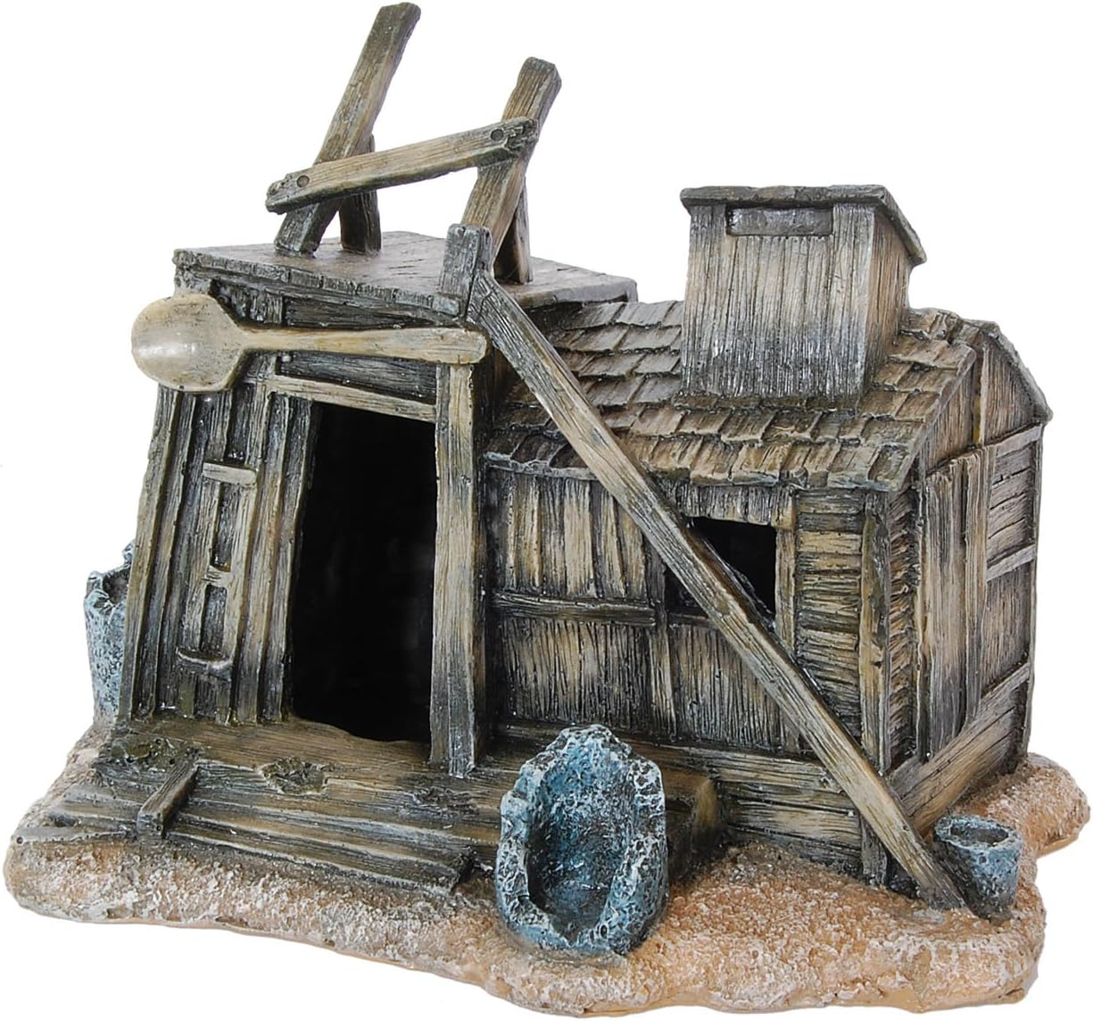 Aqua Spectra Western Shack Aquarium Ornament