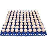 6 RITE FARM PRODUCTS 90 Egg Plastic Trays for Quail Pigeon Dove Bird Flat Carton