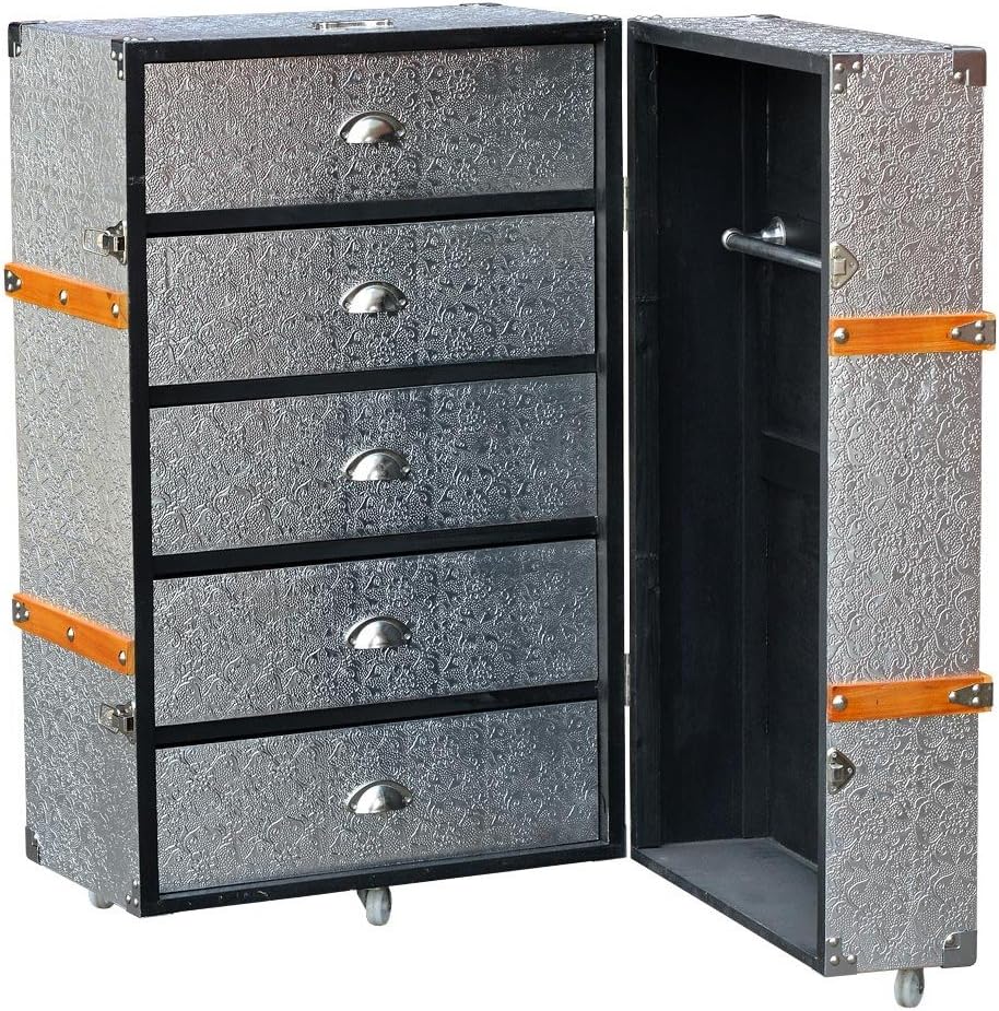 luggage trunk with drawers