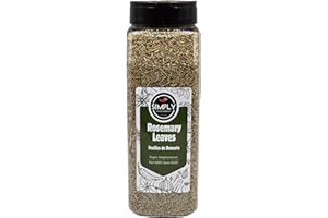 Simply Ingredient Morroccan Rosemary Leaves 325 grams, Bulk Dried Rosemary, Non-GMO, High Natural OIl Content and Bursting Wi
