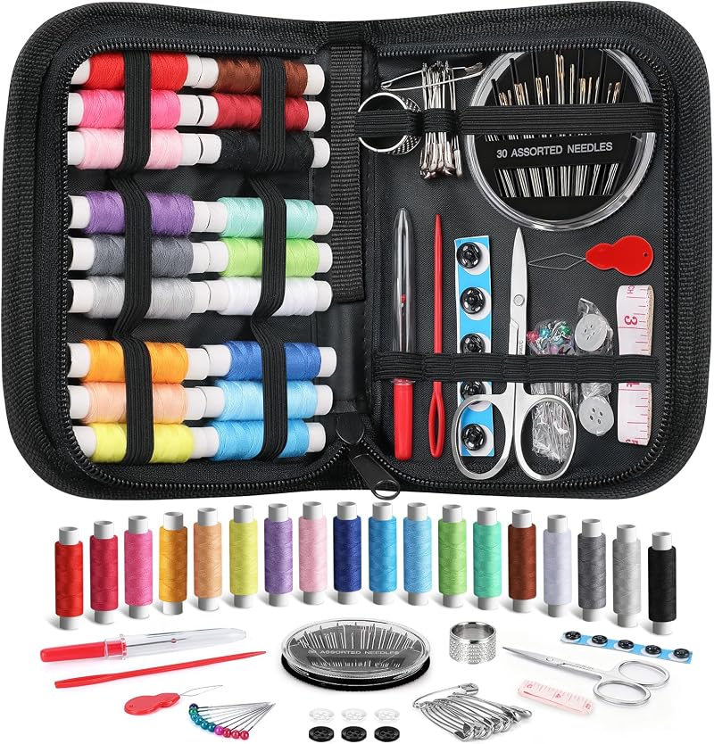 Coquimbo Sewing Kit Gifts for Mum Grandma Women Teen Girls Boys Travel Mini Kit