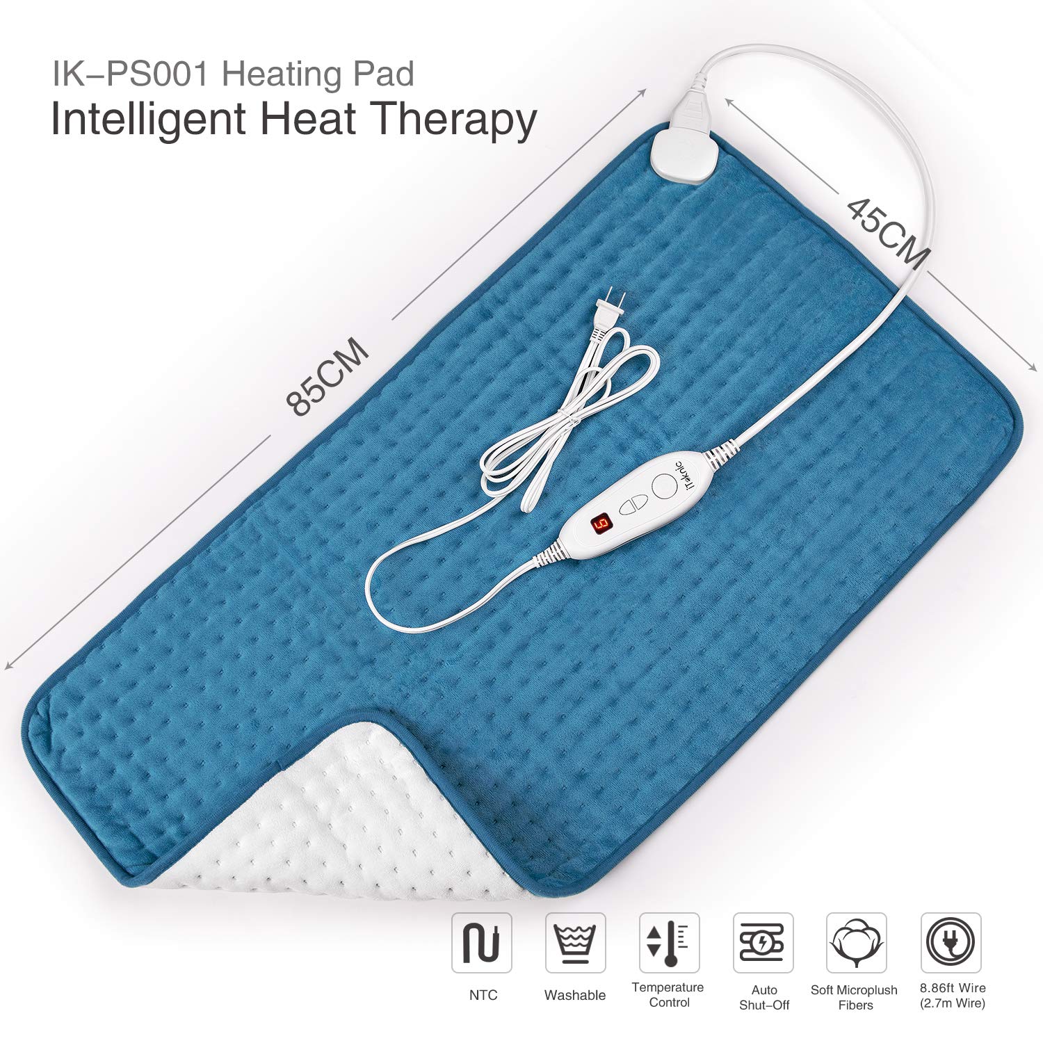 iTeknic Heating Pad for Back Pain and Cramps Relief -Extra Large [17\