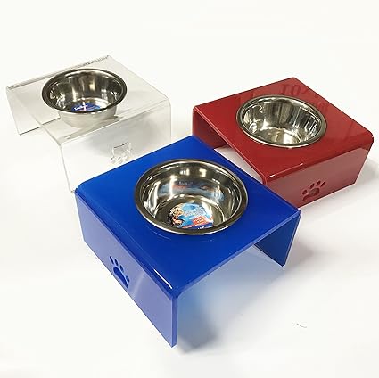 acrylic dog bowl