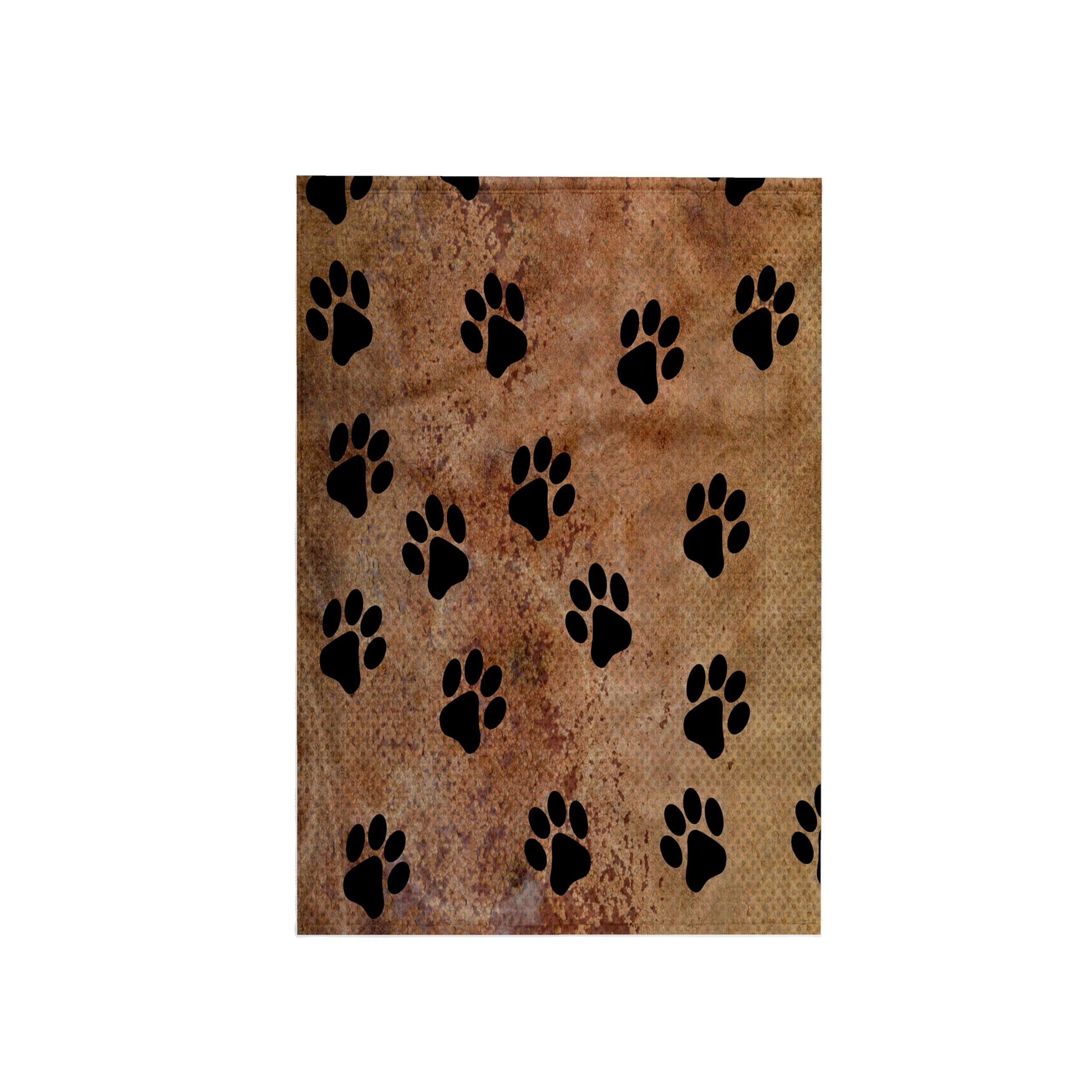 3dRose Paw Prints Of Animal Trends Towel, Multi-Colour, 15 x 22-Inch