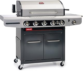 barbecook Gasgrill, Siesta 612, schwarz-grau, 117 x 77 x 52,5 cm, 2239261200