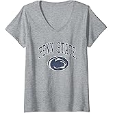 Womens Penn State Nittany Lions Vintage Victory V-Neck T-Shirt