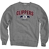 Blue 84 NBA unisex-adult Nba Officially Licensed Crewneck Sweatshirt Sanded Fleece Gray