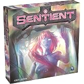 Renegade Game Studios Sentient Revised Edition Robot Strategy Board Game | Solo and Multiplayer Sci-Fi AI Programming Game for Ages 14+, Featuring Neural Network Dice Calibration and Fast Play