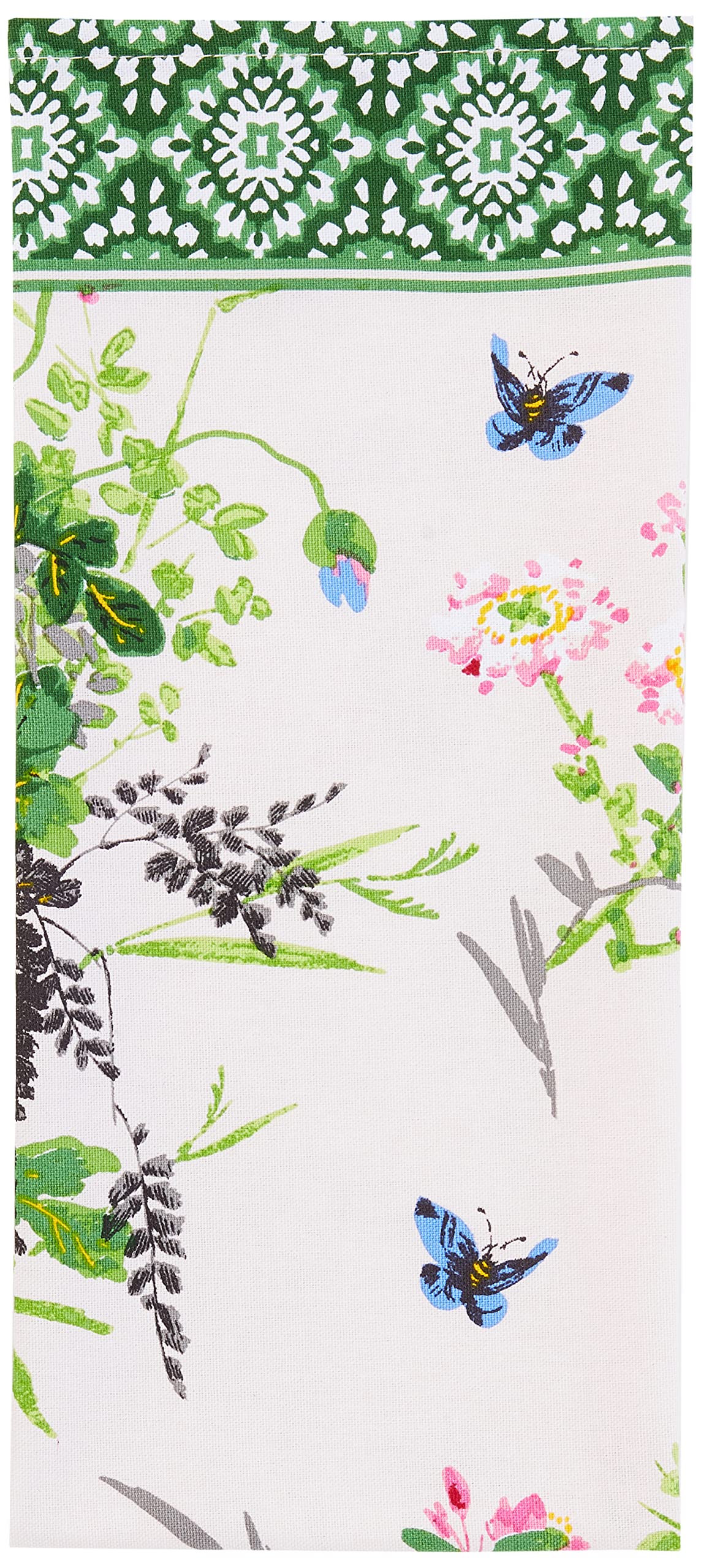 Ulster Weavers Cotton Tea Towel - Madame Butterfly (100% Cotton, Green)