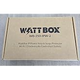 WattBox 2-Individually IP Controlled Outlets Power Surge Protector with WiFi