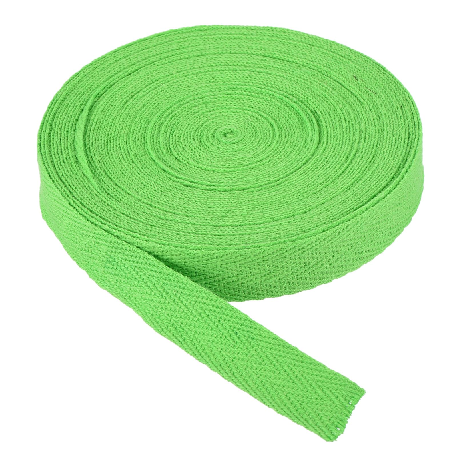 PATIKIL Cotton Twill Tape 15mm(5/8") 9m(10 Yards) Cotton Ribbon Bias Binding Tape Herringbone Webbing Trim for Sewing Gift Wrapping DIY Bamboo Green