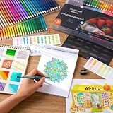 Shuttle Art 136 Colour Pencils Set – 136 Unique Colours, 12 Metallics view 2