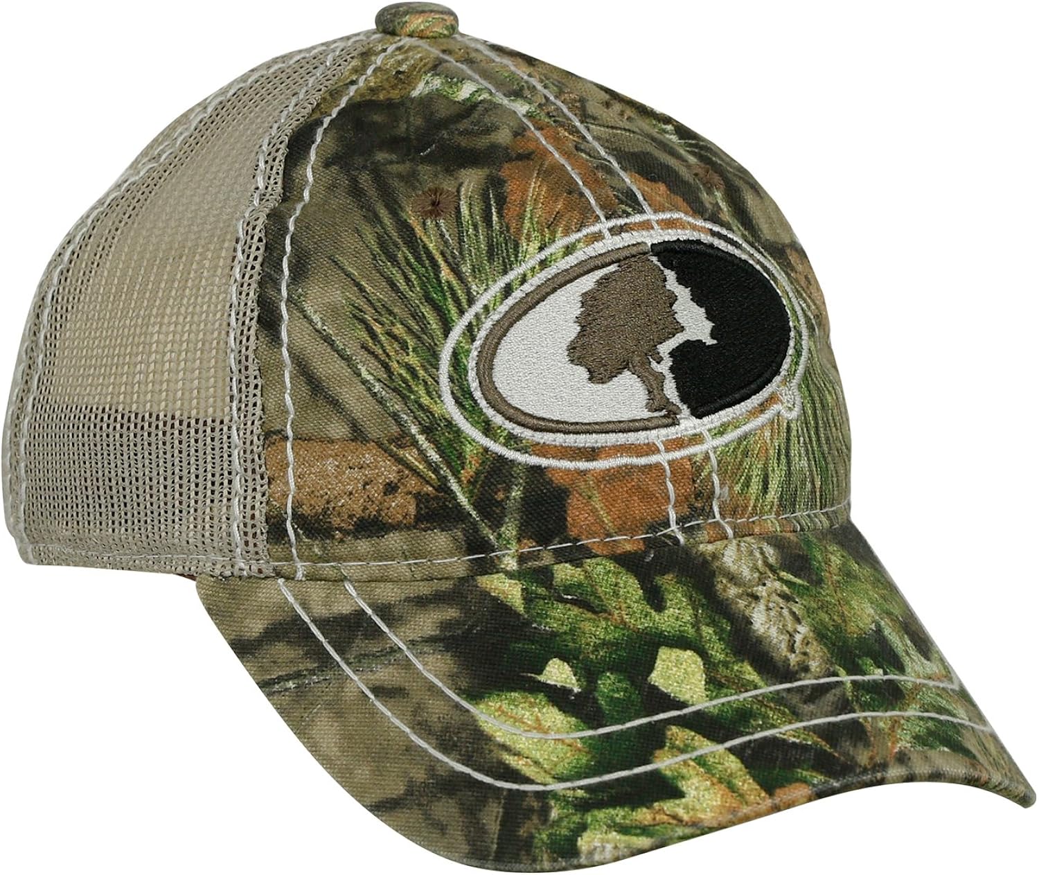 mossy oak mesh hat