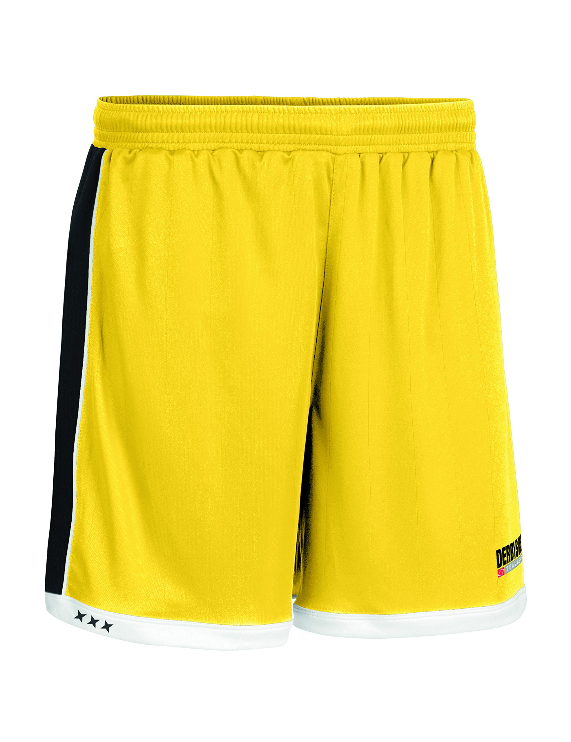 Derbystar Men Brilliant Pants - Yellow/Black, 2X-Large