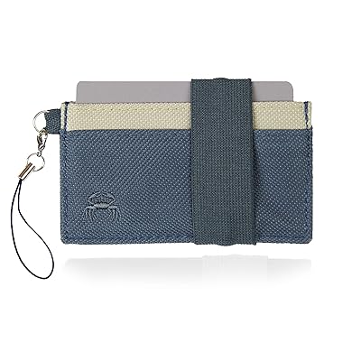 Crabby Gear - Front Pocket Wallet - Minimalist Wallet - Canvas