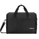Sherpani Jaunt, Convertible Garment Duffle, 2 in 1 Travel Duffel Bags, 34L Weekender Tote with Shoulder Strap, Carry On Bags
