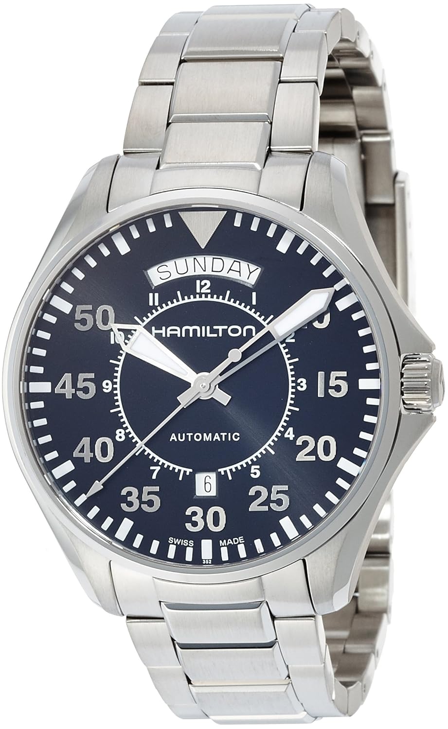 Hamilton H64615135 Khaki Aviation 42MM Men's Automatic Stainless Steel