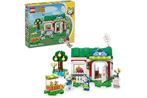 LEGO Animal Crossing Able Sisters Clothing Shop Building Toy - Animal Crossing Toy Figures and Playset for Kids, Girls and Bo