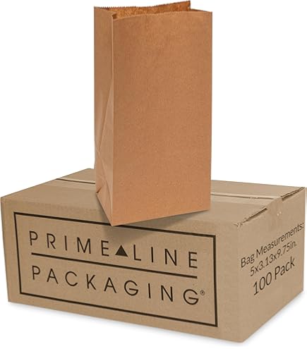Amazon.com: General Supply GH12#12 Paper Grocery Bag 50lb Kraft