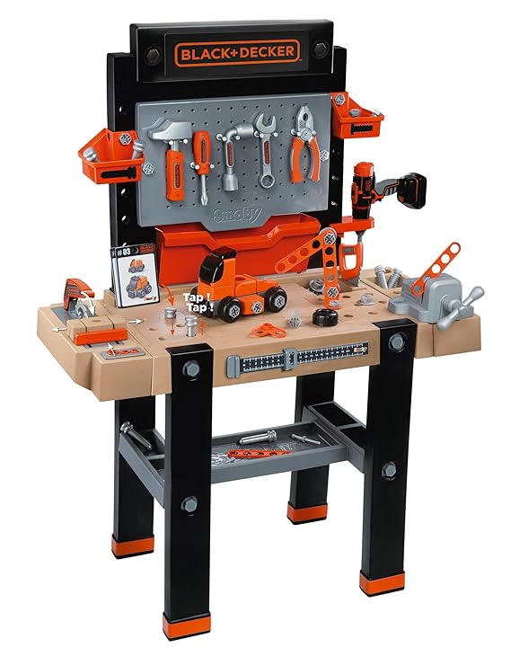 Smoby 360702 - Black + Decker Super Werkbank Center