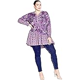 Avenue womens Cynthia Splice Tunic
